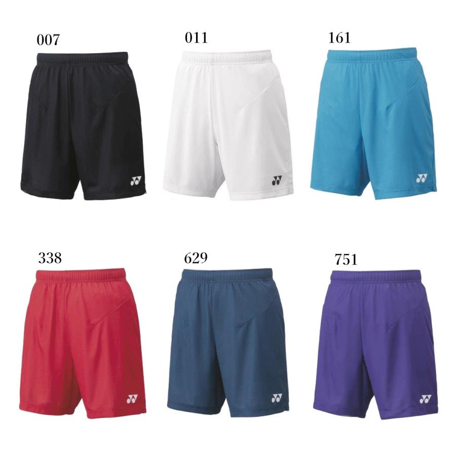 新品 YONEX ユニ ハーフパンツ 15100 ブラック XO YONEX（ヨネックス） ニットハーフパンツ 15100 メンズ 2021SS