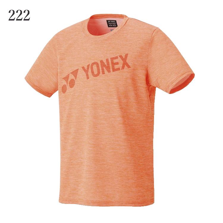 YONEX オレンジ Tシャツ　バドミントン　テニス YONEX（ヨネックス） ドライTシャツ(フィットスタイル) 16602 ユニ