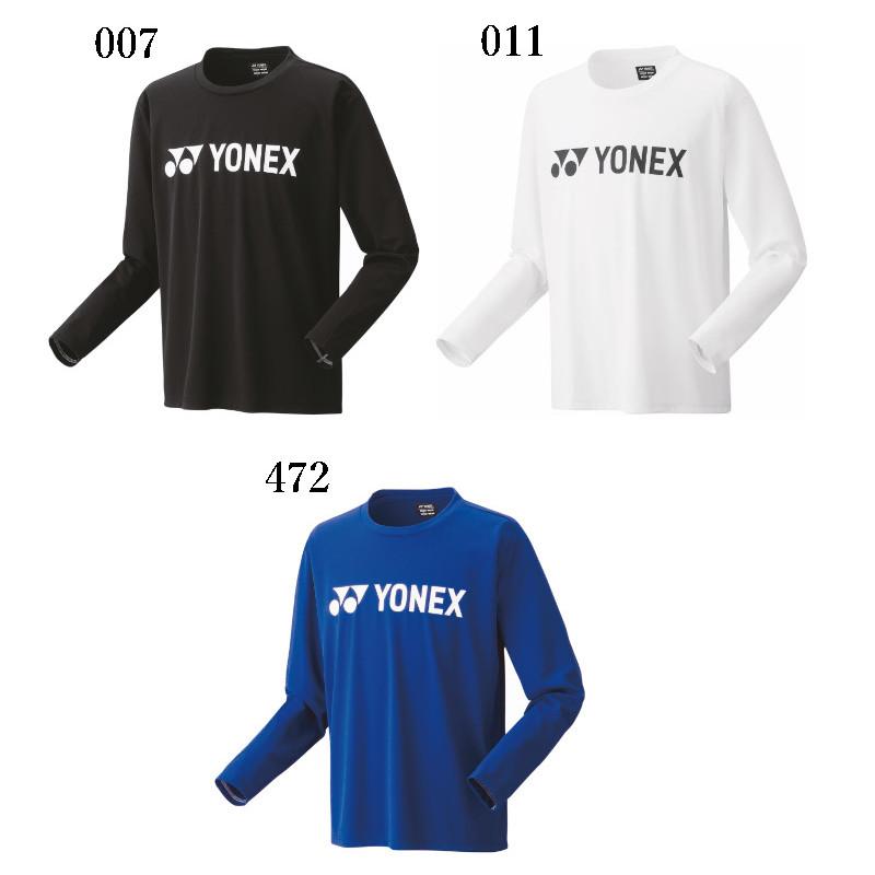 YONEX バドミントンシャツ O YONEX（ヨネックス） ロングスリーブTシャツ 16802 ユニセックス