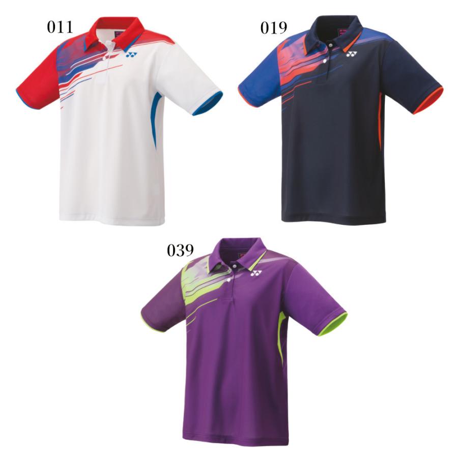 YONEX バドミントン　ソフトテニスゲームシャツO YONEX（ヨネックス） ゲームシャツ 20625J ジュニア ガール 2021AW