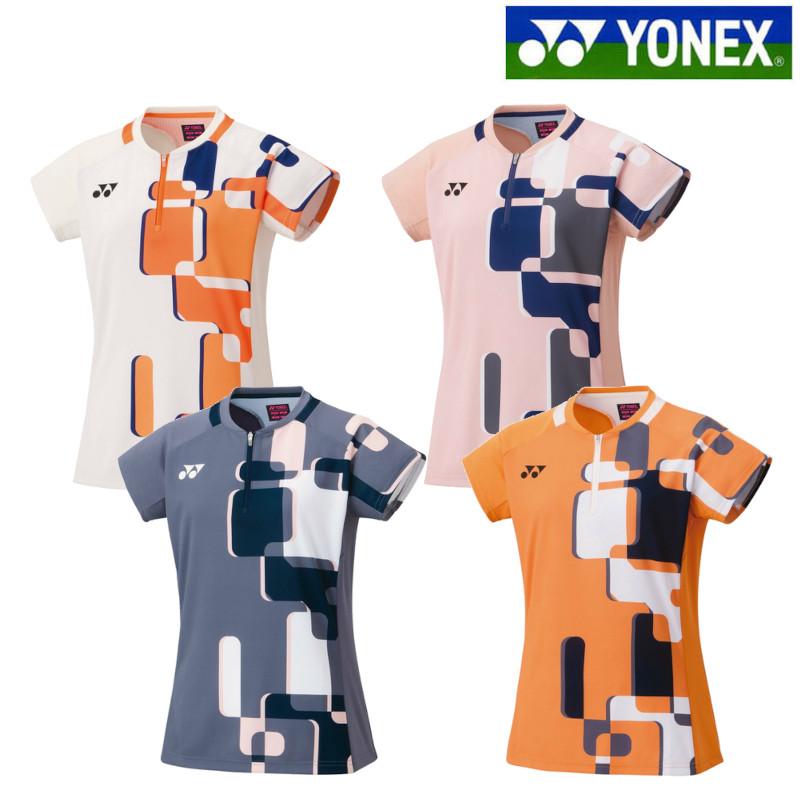 ヨネックス　YONEX バドミントン日本代表モデルゲームウェア　新品　L YONEX（ヨネックス） ゲームシャツ 20856 レディース 2025AW