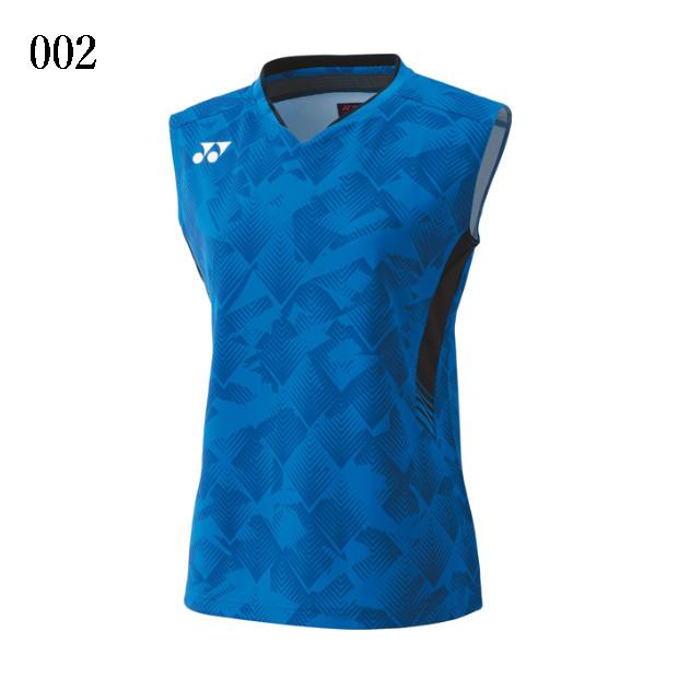 YONEX ノースリーブシャツ Oサイズ バドミントン テニス ウェア YONEX（ヨネックス） ゲームシャツ(ノースリーブ) 20873Y レディース