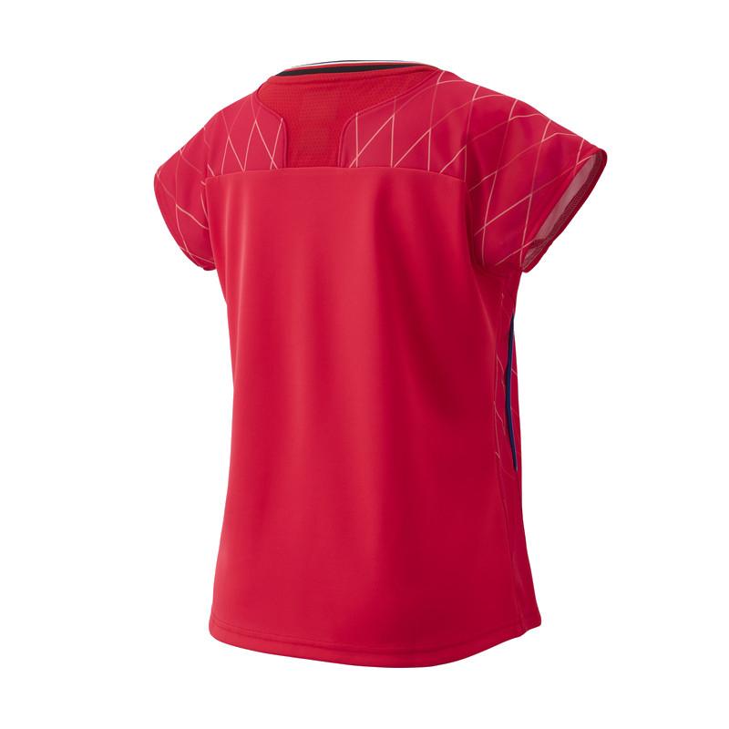 YONEX フィットシャツ 20915 Mサイズ レッド YONEX（ヨネックス） ゲームシャツ(フィットシャツ) 20915 レディース