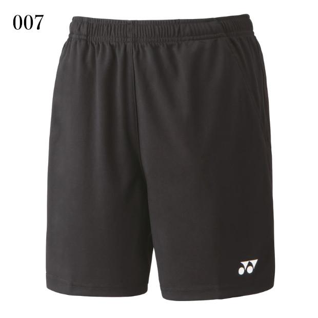 YONEX バドミントンパンツ 黒　ハーフパンツ　リンダン YONEX（ヨネックス） ニットハーフパンツ 25068 レディース 2023SS