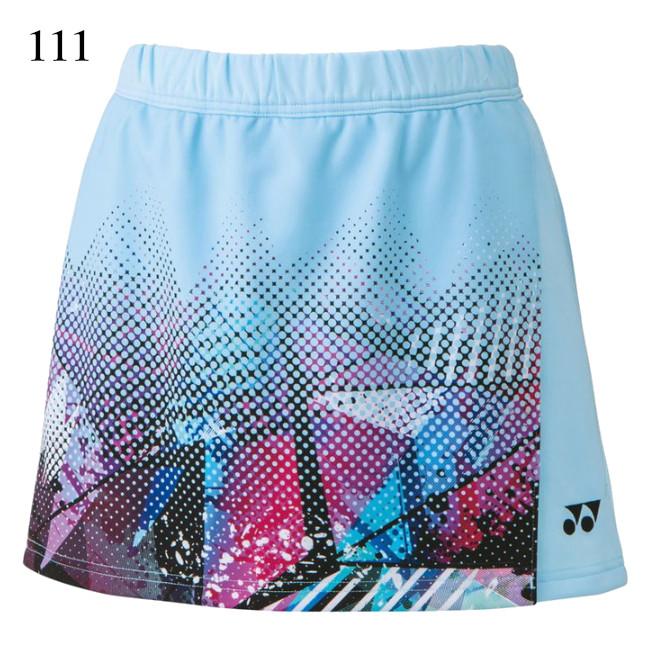 <新品>YONEX バドミントン スカート Oサイズ　日本代表モデル YONEX（ヨネックス） 返品・交換不可 スカート(インナースパッツ付