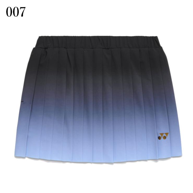 YONEX プリーツスカート 26205 ブラック XOサイズ　新品タグ付き YONEX（ヨネックス） スカート 26205 レディース 2026SS バドミントン