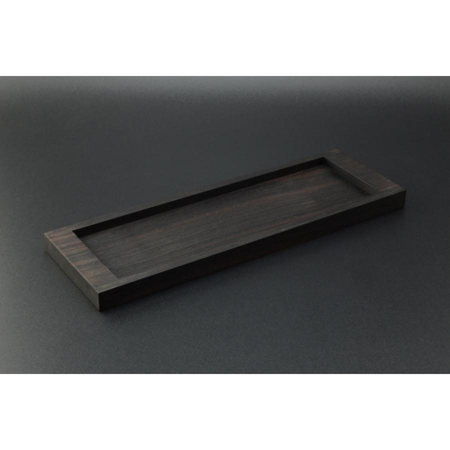 ペントレイ 縞黒檀 スクエア ペントレー ペン皿 トレイ トレー 木製 シンプル デザイン 無垢 おしゃれ 高品質 上質 ギフト プレゼント 贈り物 社内 上司 |  | 02