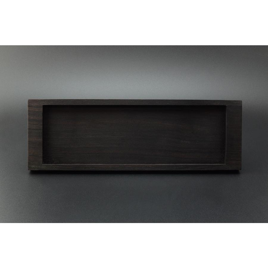 ペントレイ 縞黒檀 スクエア ペントレー ペン皿 トレイ トレー 木製 シンプル デザイン 無垢 おしゃれ 高品質 上質 ギフト プレゼント 贈り物 社内 上司 |  | 04