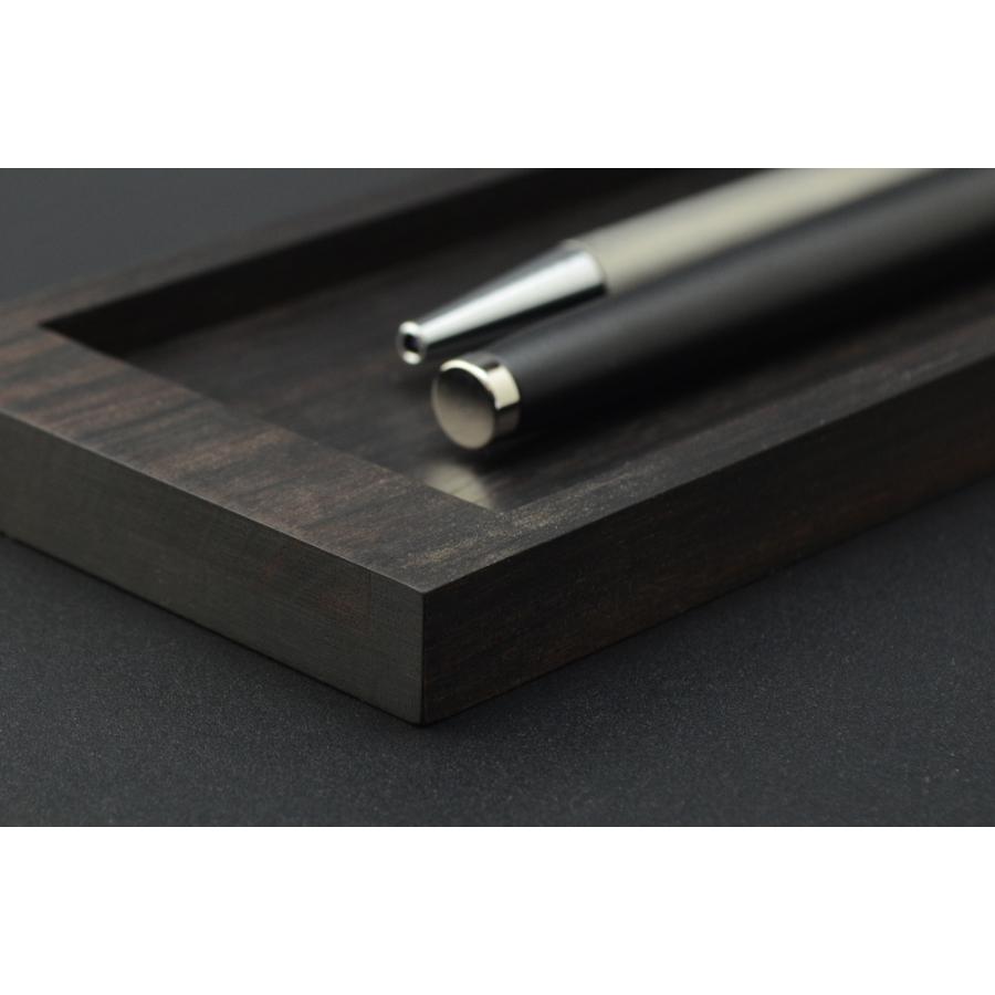 ペントレイ 縞黒檀 スクエア ペントレー ペン皿 トレイ トレー 木製 シンプル デザイン 無垢 おしゃれ 高品質 上質 ギフト プレゼント 贈り物 社内 上司 |  | 06