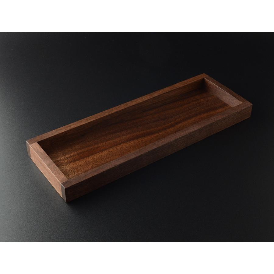 ペントレイ ブラックウォールナット M ペン皿 木製 ウォルナット シンプル おしゃれ トレイ トレー 上質 ギフト プレゼント 贈り物 社内 上司 |  | 01