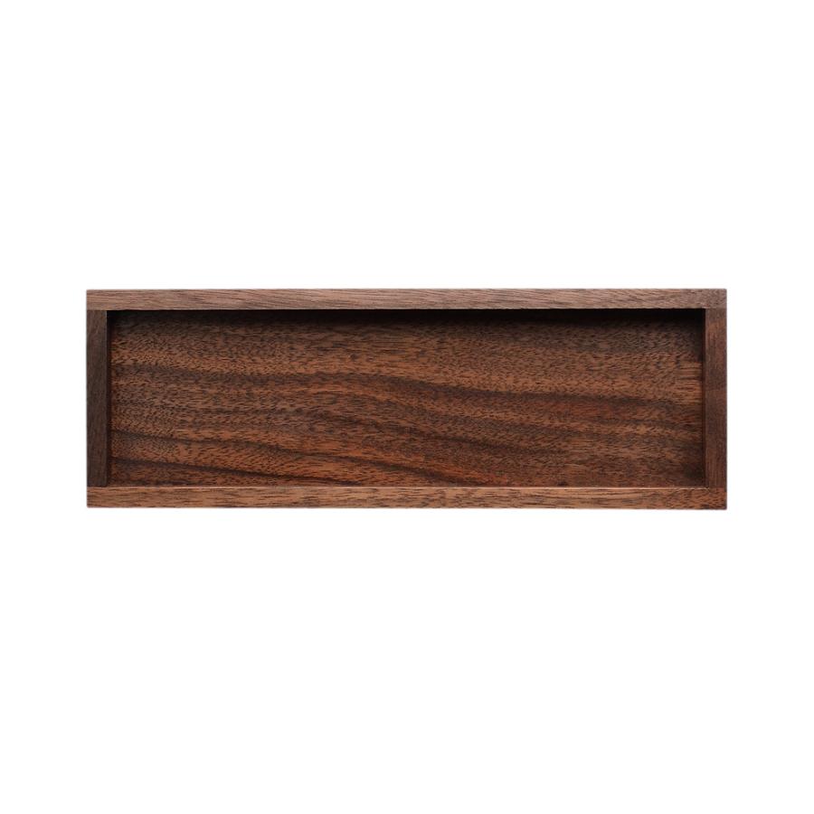 ペントレイ ブラックウォールナット M ペン皿 木製 ウォルナット シンプル おしゃれ トレイ トレー 上質 ギフト プレゼント 贈り物 社内 上司 |  | 03