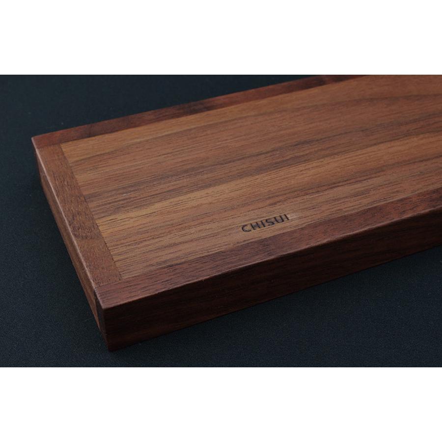 ペントレイ ブラックウォールナット M ペン皿 木製 ウォルナット シンプル おしゃれ トレイ トレー 上質 ギフト プレゼント 贈り物 社内 上司 |  | 07