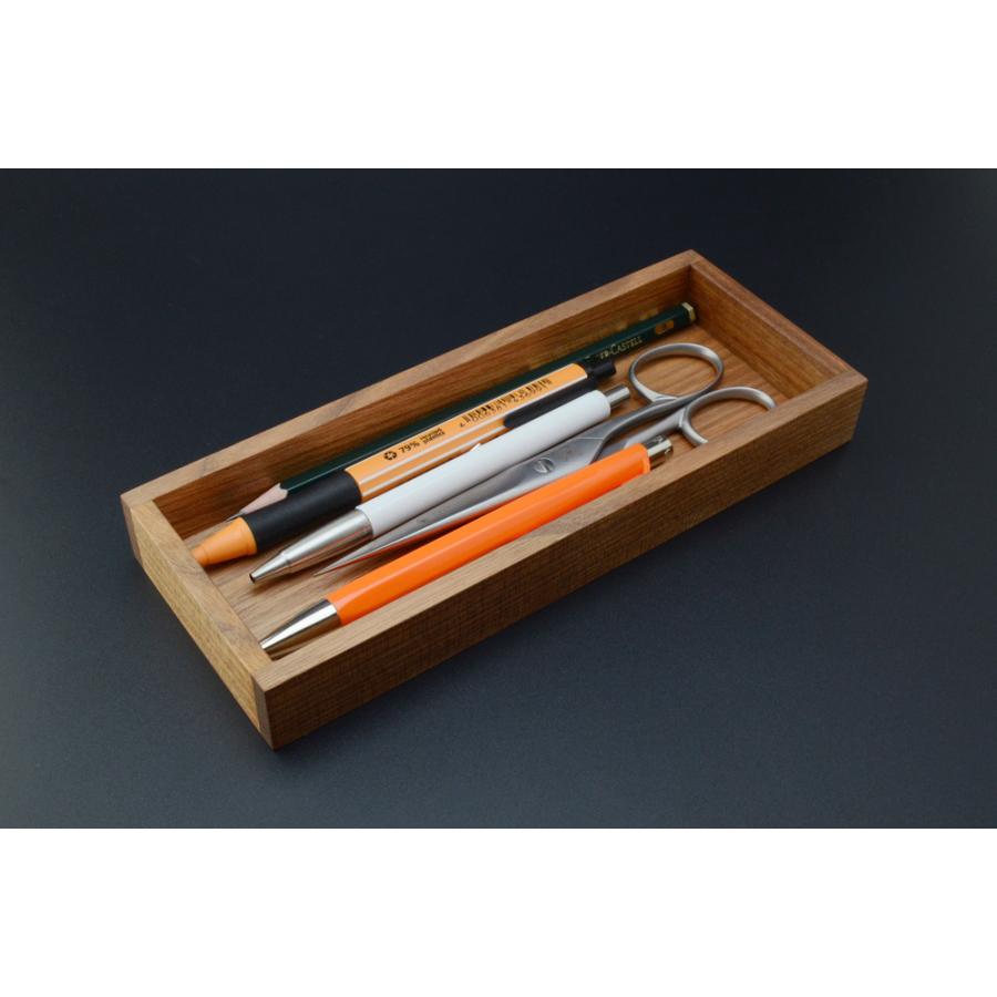 ペントレイ クルミ L ペントレー ペン皿 トレイ トレー 木製 シンプル