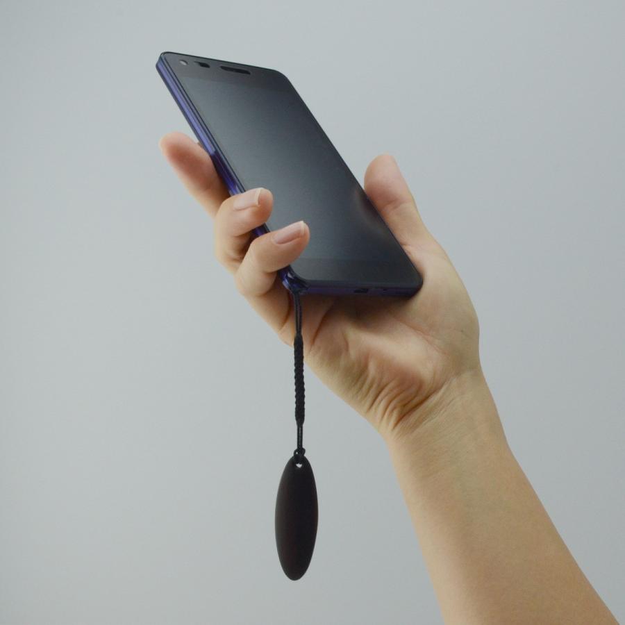 ストラップ 根付 楕円 本紫檀 携帯ストラップ キーホルダー 木製 ローズウッド シンプル デザイン 無垢 高品質 上質 ギフト プレゼント 贈り物 |  | 03