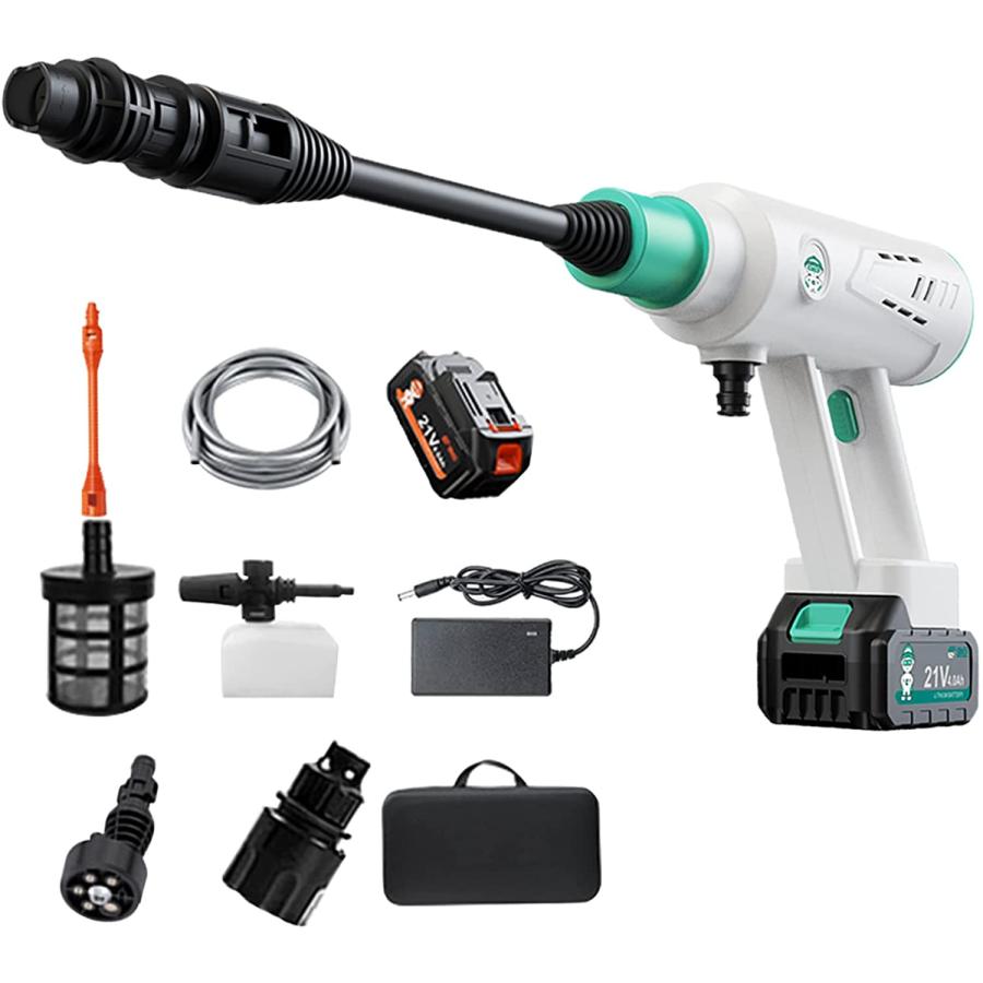 高圧洗浄機 コードレス 21V 楽天市場】高圧洗浄機 コードレス 充電式 21V 吐出圧力5Mpa コードレス