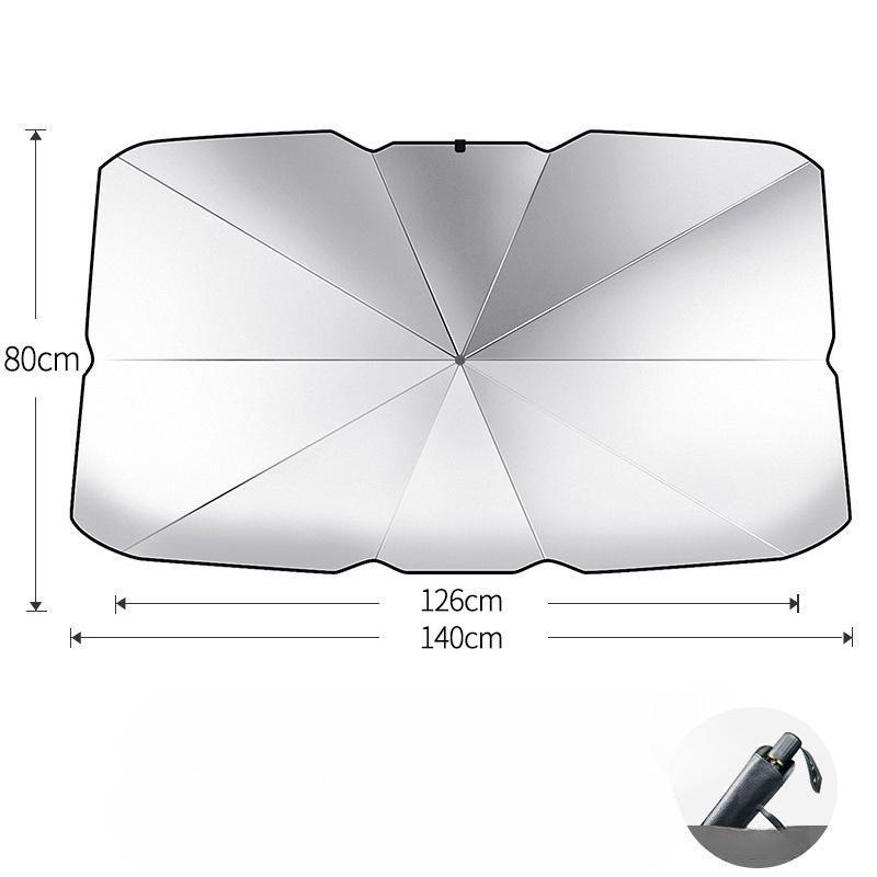 サンシェイド サンシェード 車 フロント 車用サンシェード 傘型 ひよけ くるま用 フロントガラス用 サンシェード カーシェード フロントガラス｜chitan｜20