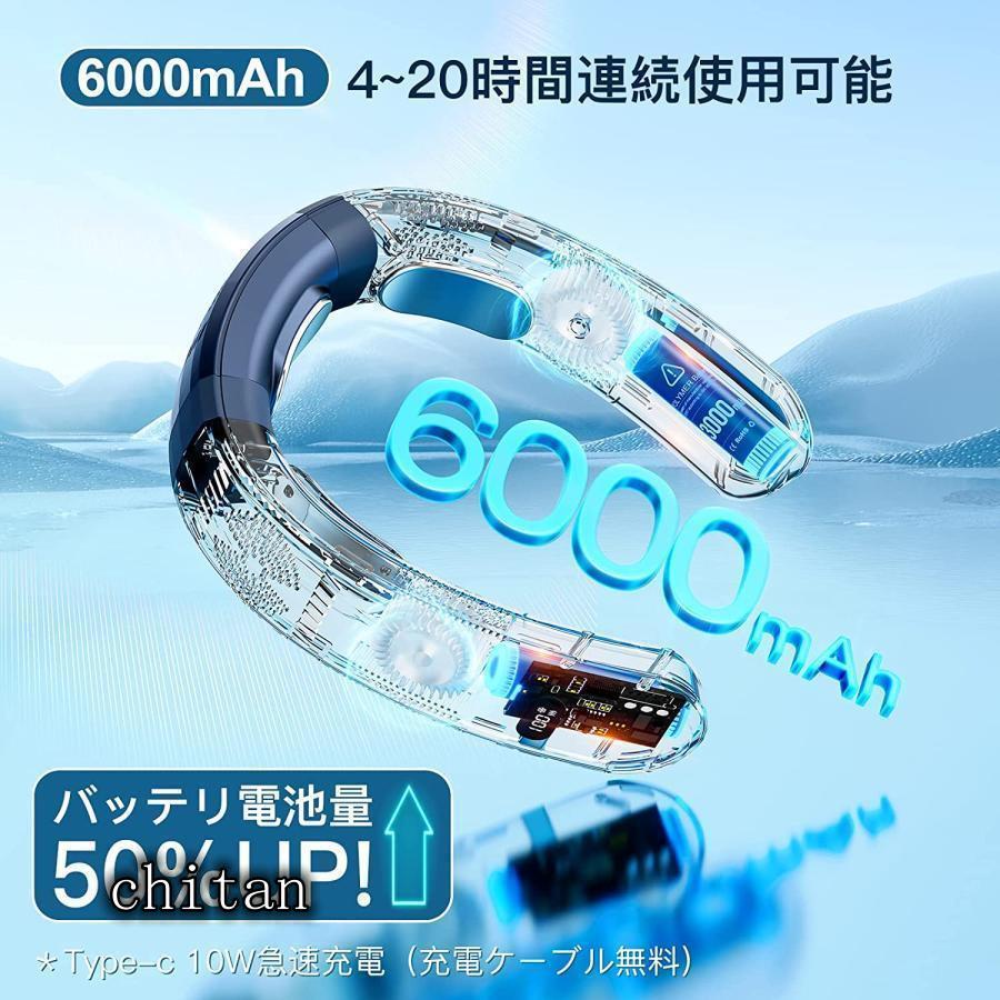 首掛け扇風機 ネッククーラー 羽なし 冷感 軽量 日本製モーター 節電