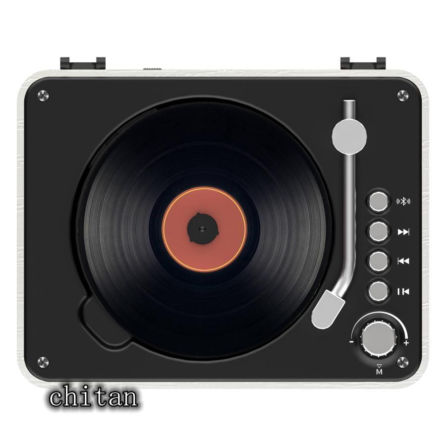 レコードcdプレーヤー Bluetooth搭載レトロCDプレーヤー CICONIA ポータブルCDプレーヤー