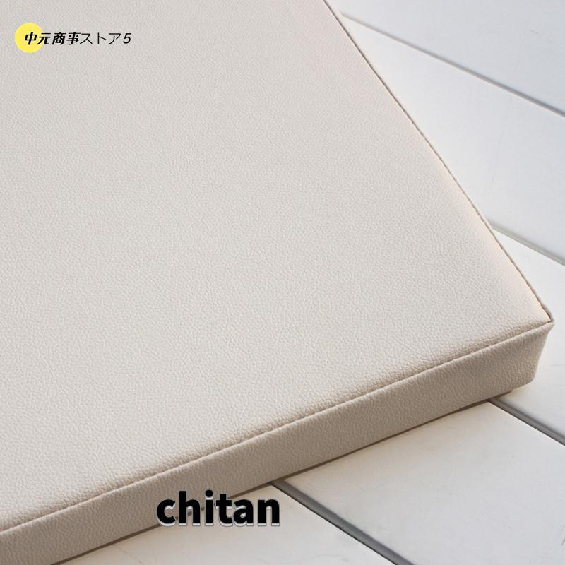 座布団 合皮 レザークッション 正方形 四角 角型 無地 レザー調