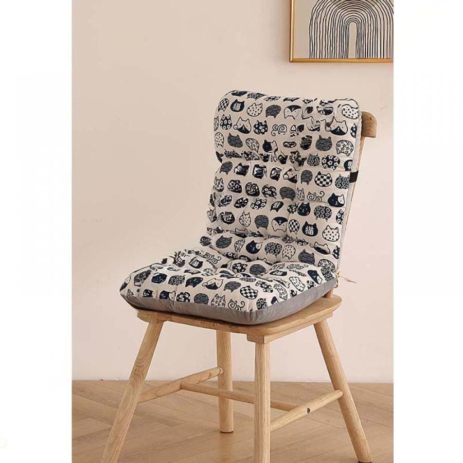 花柄クッションのかわいいロッキングチェア リクライニングチェアクッション寝椅子クッションロッキング