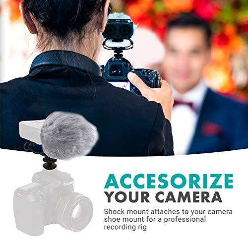 ズームH 1 n、H 2 n、H 4 n、H 5、H 6、DR-40 X、DR-05 X、DR-07 X、DR-22 WL、DR 100 MKIII用マイクグリップ・ショックマウント・デッドキャットウィンドス DR ズームH WL MKIII用マイクグリップ ショックマウント