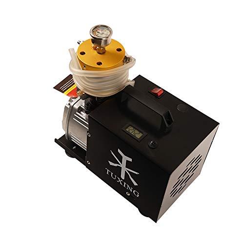 【値下げ⭕️】 TUXING 4500 Psi Pcpエアコンプレッサ高圧ポンプ5.5 Pcpエアガンタンクスクーバ110 V用水/ファン二重冷却システムで電動コンプレッサを手動で遮断 【1449155683】(50803円)