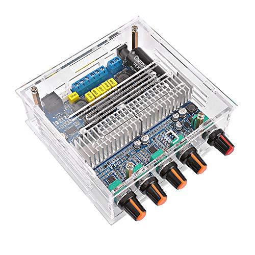 AIYIMA DC 12 V-24 V 2.1チャンネルTPA 3116サブウーファーアンプ基板ハイパワーBTオーディオアンプ基板DIY (BTアンプケース付) DC AIYIMA 1チャンネルTPA 3116サブウーファーアンプ基板ハイパワーBTオーディオアンプ基板DIY BTアンプケース付 Hz