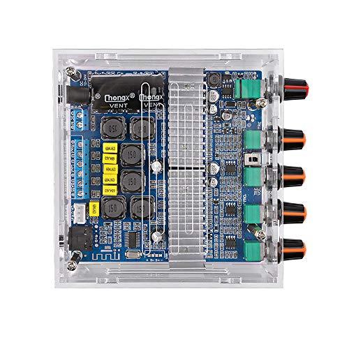 AIYIMA DC 12 V-24 V 2.1チャンネルTPA 3116サブウーファーアンプ基板ハイパワーBTオーディオアンプ基板DIY (BTアンプケース付) DC AIYIMA 1チャンネルTPA 3116サブウーファーアンプ基板ハイパワーBTオーディオアンプ基板DIY BTアンプケース付 Hz
