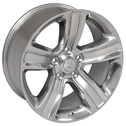 新品お値下げ Partsynergy Replacement for 20Rim fits 2011-2018 Dodge Ram 1500 Style Polished with Silver Inlay 20 x 9アルミニウムホイール