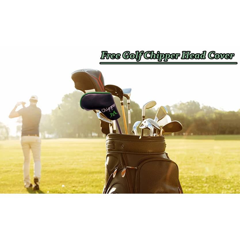 MAZEL Golf Pitching&Chipper Wedge右利き35・45,55度男女兼用ショートゲーム上達(右、ステンレス