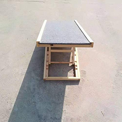 【ラスト1点】 スリップしない高さ調節可能な犬用スロープ犬用%木折畳み式ペット用犬猫用%ハイベッド用%車用%負荷50 KG (サイズ:4ギア) 【O9224622341】(32339円)