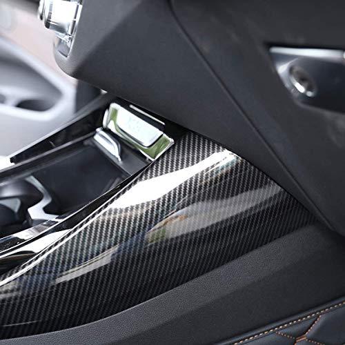 送料無料商品 BMW X 3 G用カーフレームトリム01 2018 2019 2020カーセンターコンソールサイドギアシフトデコレーションストリップトリムカーボンファイバーABS内装品オー