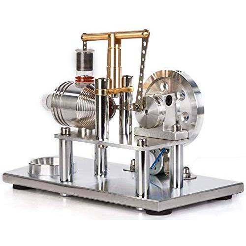 サニーテック熱風スターリングエンジンモータースパークギャップテスラコイル人工雷発電機SC 02 M-WH 12