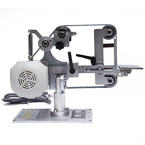 研磨ベルトマシンベルトサンダーポリッシャー研削盤ブラシレスモーター付小型縦・横家庭用ブラシレスベルト機械研磨・研磨定角開口V