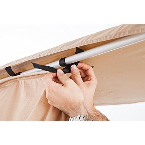 【最終値下げ】 DANCHEL OUTDOOR可倒式カーサイドオーニング8.2 x 6.5 ft、6.5Wx 6.5Lサイドエクステンション、SUVオーバーランディングカーキ用屋上テント 【ZYX1146365358】(40189円)