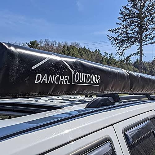 【最終値下げ】 DANCHEL OUTDOOR可倒式カーサイドオーニング8.2 x 6.5 ft、6.5Wx 6.5Lサイドエクステンション、SUVオーバーランディングカーキ用屋上テント 【ZYX1146365358】(40189円)