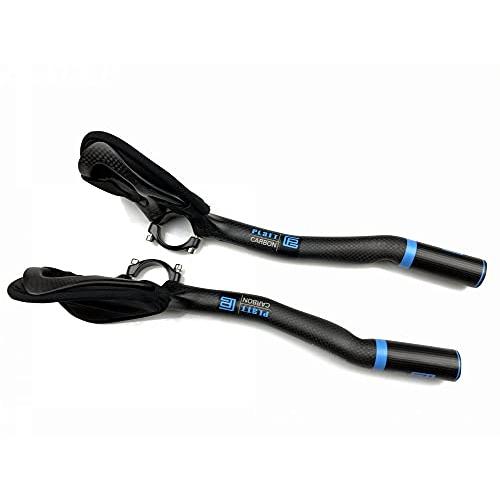 バイクエアロバーマウンテンバイク・ロードバイク用フルカーボンバイクレストハンドルバートライバー黒自転車TTハンドルバーグラバースタイルトライアスロン バイクエアロバーマウンテンバイク mm