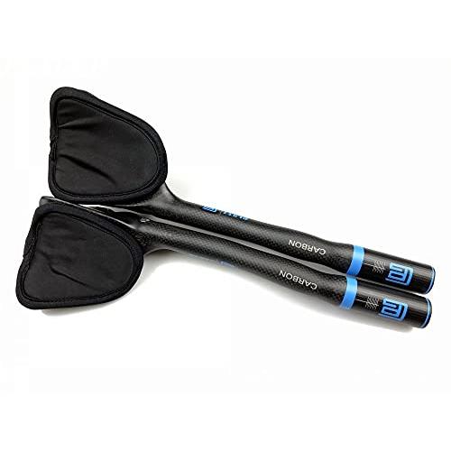 バイクエアロバーマウンテンバイク・ロードバイク用フルカーボンバイクレストハンドルバートライバー黒自転車TTハンドルバーグラバースタイルトライアスロン バイクエアロバーマウンテンバイク mm