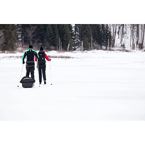 【正規品】 ペリカン-多目的実用ソリ-アイスフィッシングに使用、ハンティング (トレック75) 、ブラック、ランナー付き 【RIZ2313118788】(81093円)