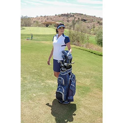 女性用グローブイットゴルフクラブカバー、ハイブリッド用レディースゴルフヘッドカバー3枚組、ウッド&ドライバークラブ、エクストラプロテクション、シース 女性用グローブイットゴルフクラブカバー ハイブリッド用レディースゴルフヘッドカバー3枚組 ウッド&ドライバークラブ エクストラプロテクション