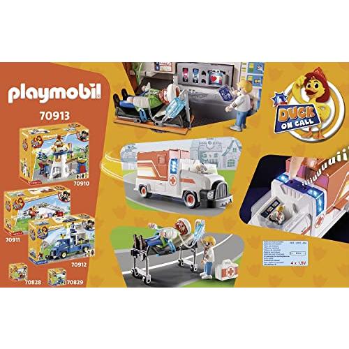 Playmobil Duck On Call-救急車 Playmobil Duck On Call 救急車