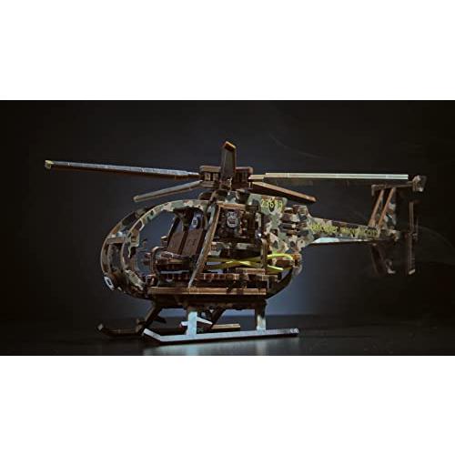 木造。シティヘリコプター大人用3D木製パズル178パーツ-大人用航空機模型製作キット-大人用木製3Dパズル-大人用3D木製模型製作キット-縮尺1×30 木造 シティヘリコプター大人用3D木製パズル178パーツ 大人用航空機模型製作キット 大人用木製3Dパズル 大人用3D木製模型製作キット 縮尺1×30