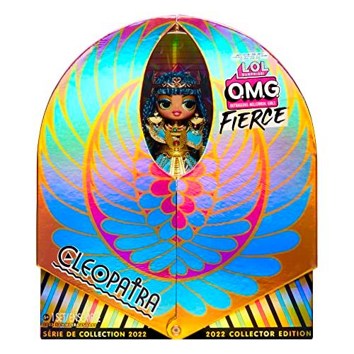 LOLサプライズOMG猛烈コレクタークレオパトラファッションドール限定11.5 「プレミアム・コレクター人形」 ラグスブルー&ゴールドのロイヤル衣装アクセサリ LOLサプライズOMG猛烈コレクタークレオパトラファッションドール限定11 プレミアム コレクター人形 Fierce