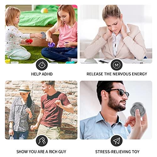 ジュイイノスター高級ハンドスピナー、ユニークなデュアルベアリング設計、精密CNC加工 (チタン製) 、プレミアムEDCトイDFS-06 ユニークなデュアルベアリング設計 チタン製 ジュイイノスター高級ハンドスピナー 精密CNC加工 プレミアムEDCトイDFS