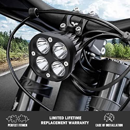 (新品未使用) BILLFARO 2 Pcsブレーキレバー+Sur Ron Light Bee X S Segwa.y X 160 X 260ダートバイク用モーターサイクルヘッドライトフロントヘッドランプのアップグレー
