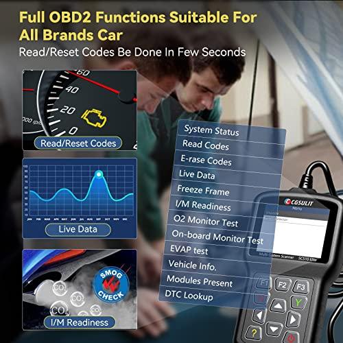 VW Audi Jetta/Passat/Beetle Scan Tool用フルシステムスキャナーリセット付きOBD2スキャナーサービスライト