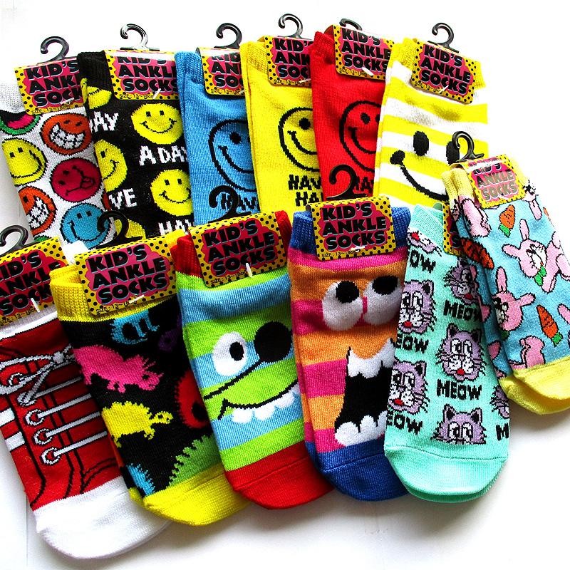 キッズソックス(13cm-18cm) アンクルソックス <br> : 赤ちゃんと子供の