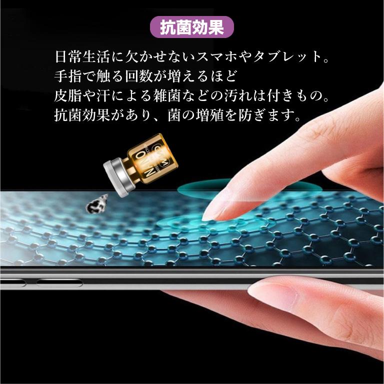 NANO 5個セット 硬度9H スマホ タブレット 画面保護 液体 ガラス