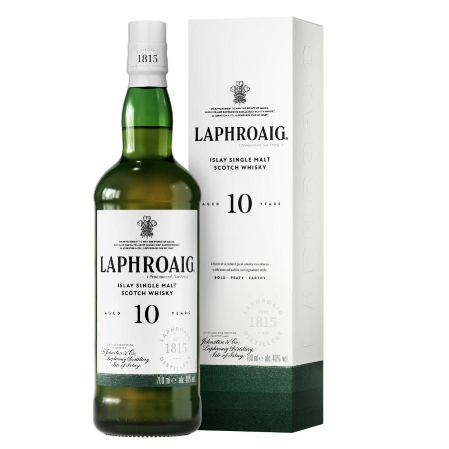 ラフロイグ10年 700ml 40度 箱付 並行品 : リカーショップちよマルシェ