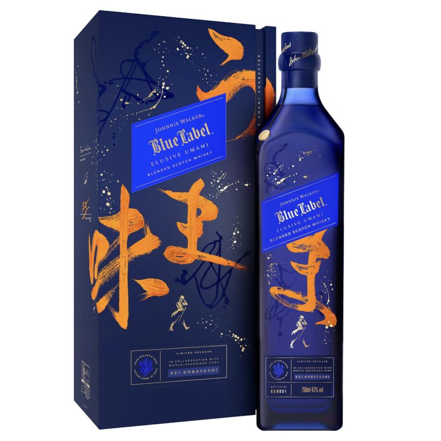 ジョニーウォーカー ブルーラベル ウマミ うま味 750ml 化粧箱付 ジョニーウォーカー ブルーラベル ウマミ うま味 750ml 化粧箱付